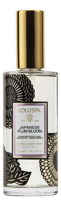 Ароматический спрей для дома и тела Japanese Plum Bloom 100мл (японская слива)