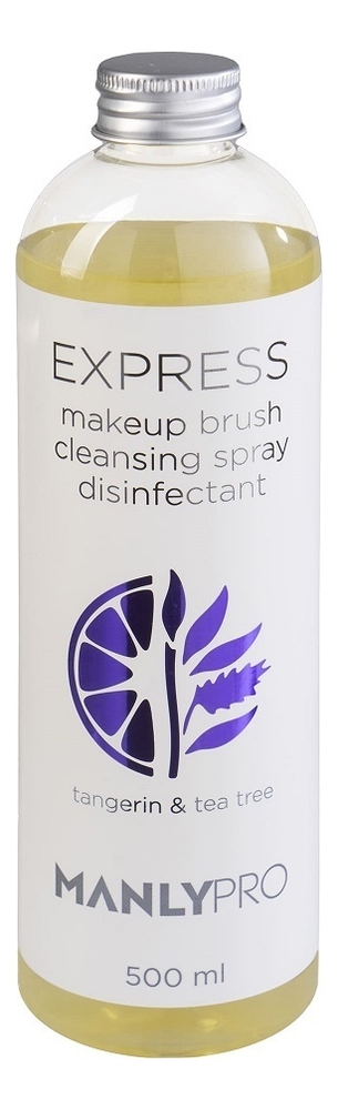 Профессиональный экспресс-очиститель дезинфектор кистей Makeup Brush Express-Cleaner: Экспресс-очиститель 500мл