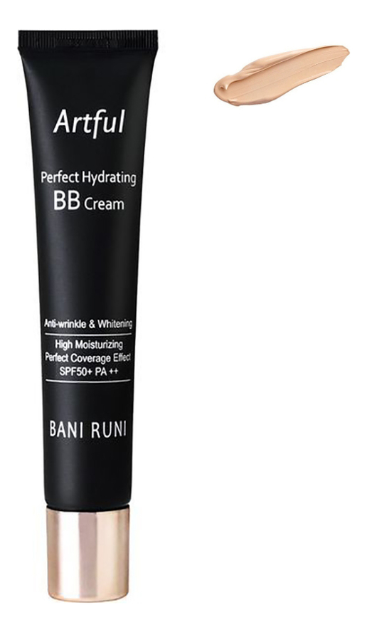 

BB крем для лица Bani Runi Perfect Hydrating Cream SPF50+ PA++ 40мл: 21 Светло-бежевый, BB крем для лица Bani Runi Perfect Hydrating Cream SPF50+ PA++ 40мл