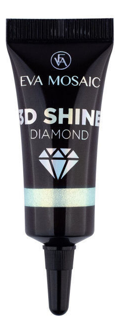 

Глиттер для лица 3D Shine Diamond гелевый 5мл: Аквамарин, Глиттер для лица 3D Shine Diamond гелевый 5мл