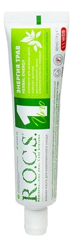 

Зубная паста Энергия трав Uno Herbal Energy 74г