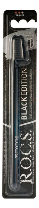 Зубная щетка Black Edition Classic (средняя, в ассортименте) от Randewoo