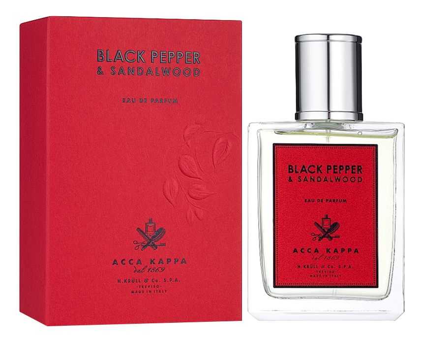 Купить Black Pepper & Sandalwood: парфюмерная вода 100мл, Black Pepper & Sandalwood, Acca Kappa