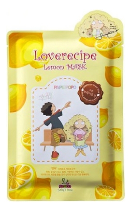 

Маска для лица с экстрактом лимона Loverecipe Lemon Mask 25мл