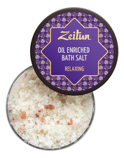 Zeitun Соль для ванн с эфирными маслами Антистресс Natural Bath Salt Anti-Stress 250мл