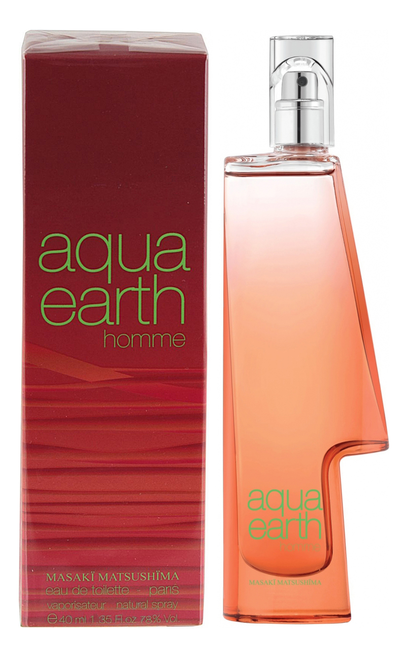 Mat Aqua Earth Homme: туалетная вода 40мл