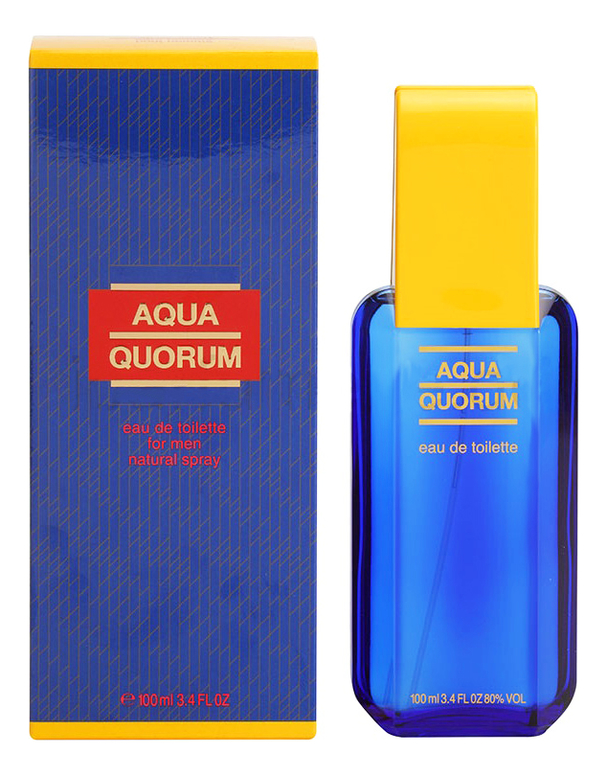 

Aqua Quorum: туалетная вода 100мл, Aqua Quorum