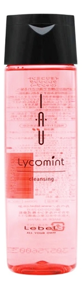 Шампунь для волос освежающий IAU Lycomint Cleansing: Шампунь 200мл