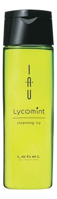 

Шампунь для волос охлаждающий IAU Lycomint Cleansing Icy: Шампунь 200мл, Шампунь для волос охлаждающий IAU Lycomint Cleansing Icy