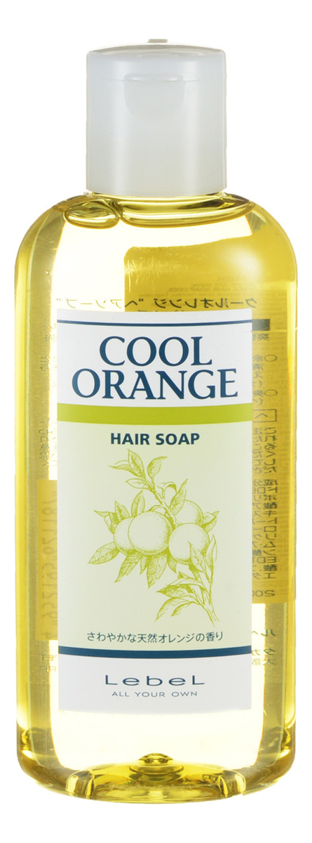 Шампунь для волос и кожи головы Cool Orange Hair Soap Cool: Шампунь 200мл фото