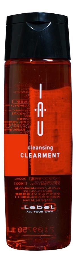 цена Очищающий аромашампунь для ежедневного ухода IAU Cleansing Clearment: Шампунь 200мл