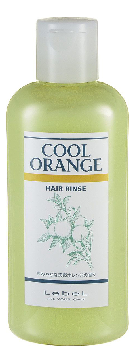 

Бальзам-ополаскиватель для волос Cool Orange Hair Rinse: Бальзам 200мл, Бальзам-ополаскиватель для волос Cool Orange Hair Rinse