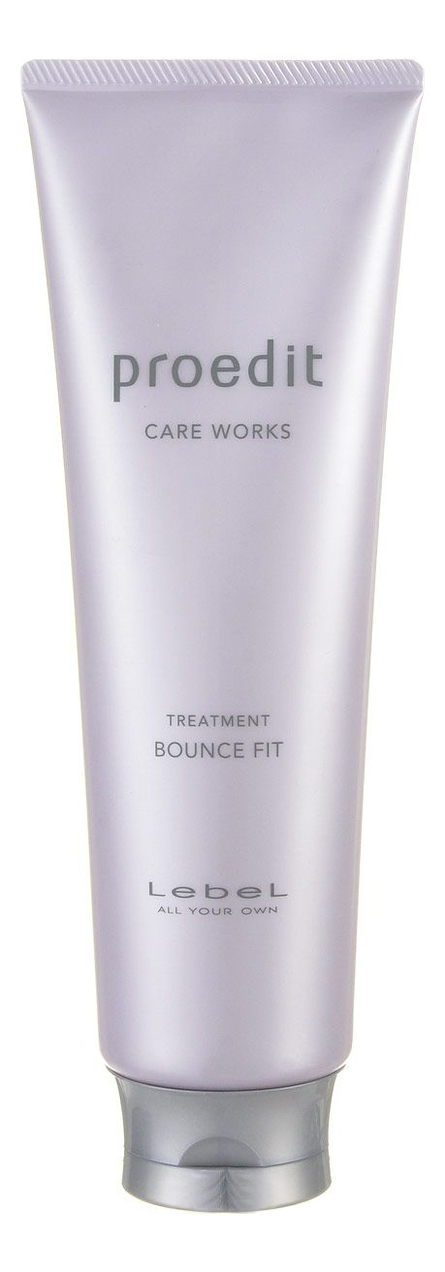 Маска для волос Proedit Care Works Treatment Bounce Fit: Маска 250мл lebel proedit care works bounce fit plus treatment маска для мягких очень поврежденных волос 250 мл