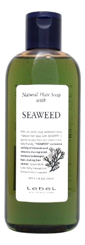 Шампунь с экстрактом морских водорослей Natural Hair Soap With Seaweed: Шампунь 240мл
