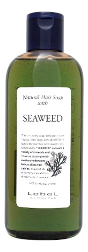 

Шампунь с экстрактом морских водорослей Natural Hair Soap With Seaweed: Шампунь 240мл, Шампунь с экстрактом морских водорослей Natural Hair Soap With Seaweed