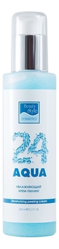 Увлажняющий крем-пилинг для лица Aqua 24 Moisturizing Peeling Cream 200мл
