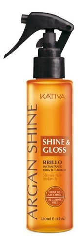 

Спрей с аргановым маслом Блеск и сияние волос Argan Shine & Gloss 120мл