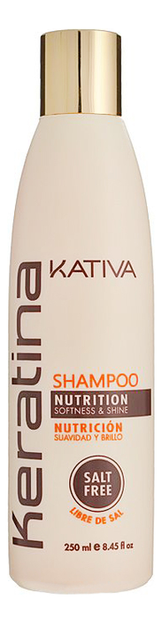 

Укрепляющий шампунь с кератином для всех типов волос Keratina Nutrition Shampoo: Шампунь 250мл, Укрепляющий шампунь с кератином для всех типов волос Keratina Nutrition Shampoo