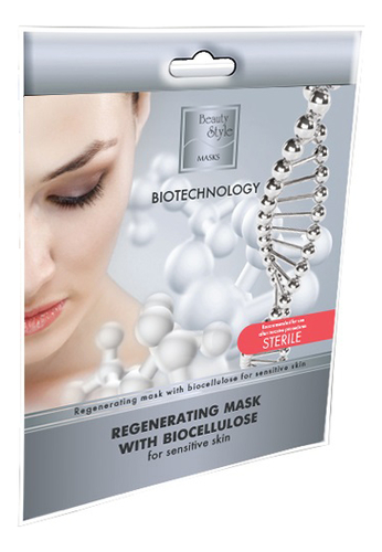 

Восстанавливающая маска для лица Biotechnology Regenerating Mask With Biocellulose 80мл