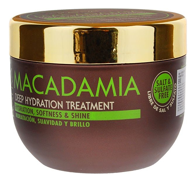 Интенсивно увлажняющая маска для волос Macadamia Deep Hydration Treatment: Маска 500мл