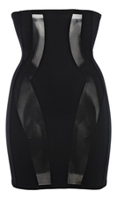 Gezatone Корректирующая утягивающая юбка Slim'n'Shape Diamond Half Slip (черная)