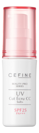 CEFINE Эмульсия солнцезащитная Beauty-Pro Series UV Cut Ecru СС SPF25 РА+++ 30г