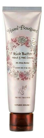

Питательный крем для рук и ног с маслом ши Hand Bouquet Rich Butter Hand & Heel Cream 100мл