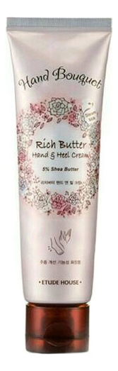 Питательный крем для рук и ног с маслом ши Hand Bouquet Rich Butter Hand  Heel Cream 100мл