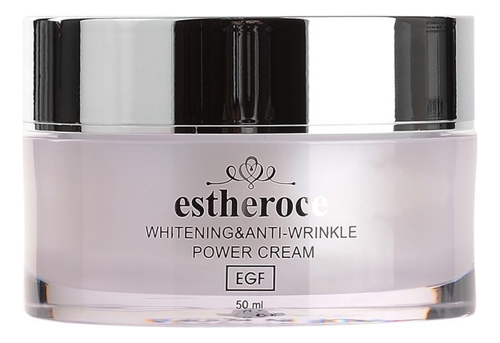 

Крем для лица омолаживающий Estheroce Whitening & Anti-Wrinkle Power Ceam EGF 50мл