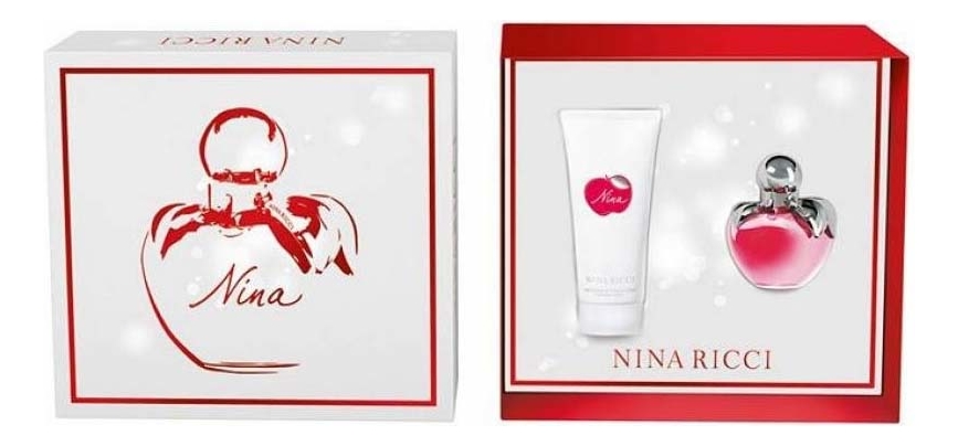

Nina: набор (т/вода 50мл + лосьон д/тела 75мл), Nina