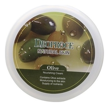 Deoproce Крем для лица и тела на основе масла оливы Natural Skin Olive Nourishing Cream 100г