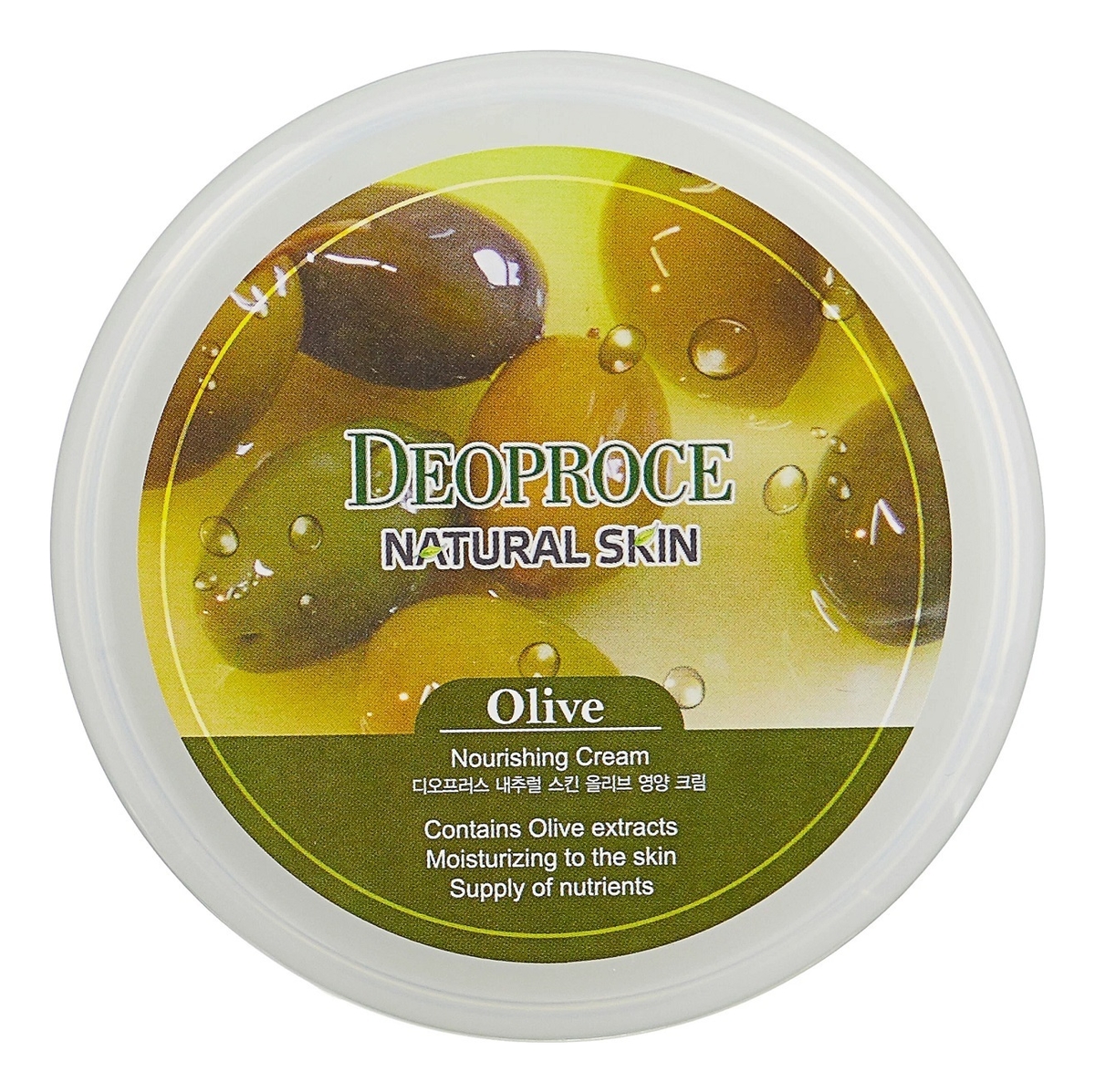 Крем для лица и тела на основе масла оливы Natural Skin Olive Nourishing Cream 100г от Randewoo