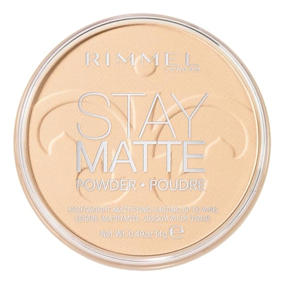 

Спрессованная пудра Stay Matte Re-pack 14г: 001 Transparent, Спрессованная пудра Stay Matte Re-pack 14г