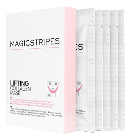 Коллагеновая маска для лица с эффектом лифтинга Collagen Lifting Mask 5шт: Маска 5шт