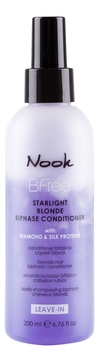 Двухфазный кондиционер для волос цвета Блонд BFree Starlight Blonde Biphase Conditioner 200мл