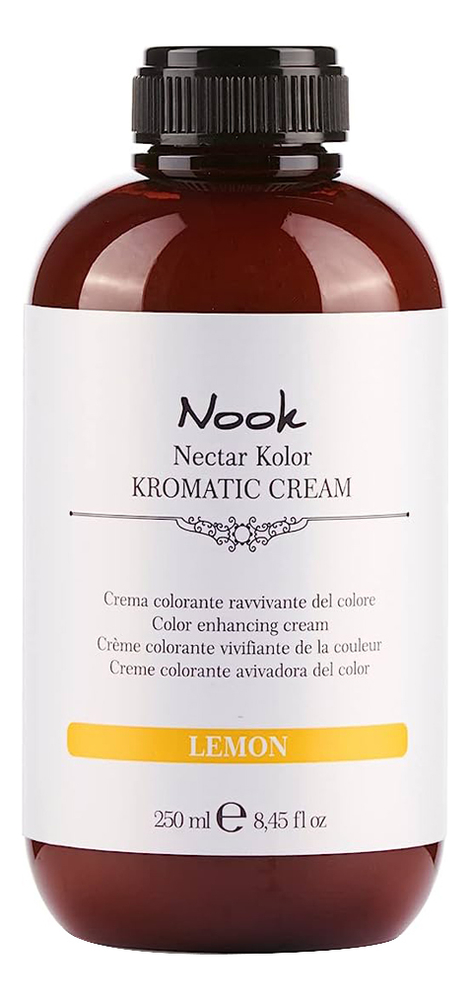 Оттеночный крем-кондиционер Nectar Kolor Kromatic Cream 250мл: Lemon nook оттеночные средства крем кондиционер оттеночный nectar color kromatic cream медный 250 мл