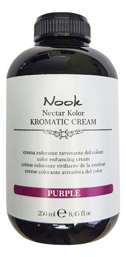 Оттеночный крем-кондиционер Nectar Kolor Kromatic Cream 250мл: Purple nook оттеночные средства крем кондиционер оттеночный nectar color kromatic cream медный 250 мл