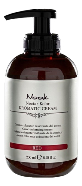 Оттеночный крем-кондиционер Nectar Kolor Kromatic Cream 250мл: Red nook оттеночные средства крем кондиционер оттеночный nectar color kromatic cream медный 250 мл