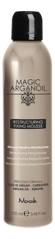 

Мусс для укладки волос средней фиксации Магия арганы Magic Arganoil Restructuring Fixing Mousse 250мл