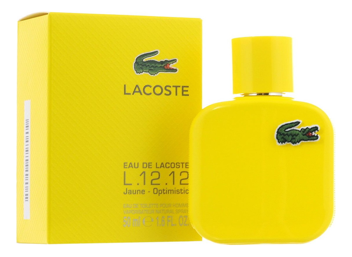 Eau De Lacoste L.12.12 Yellow: туалетная вода 50мл