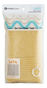 Мочалка для душа Eco Corn Shower Towel 24*100см