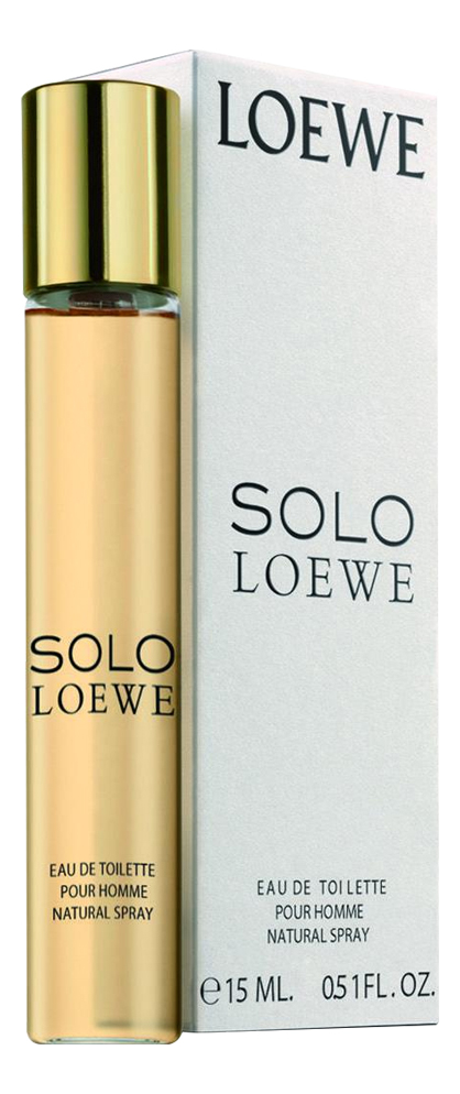 

Loewe Solo men: туалетная вода 15мл, Loewe Solo Men