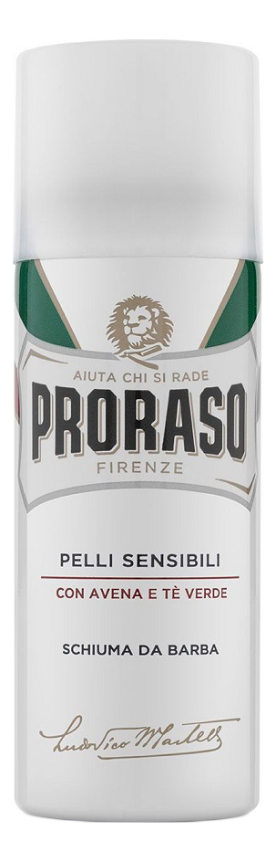 

Пена для бритья Зеленый чай и овес Pelli Sensibili Anti-Irritazione 50мл: Пена 50мл, Пена для бритья Зеленый чай и овес Pelli Sensibili Anti-Irritazione
