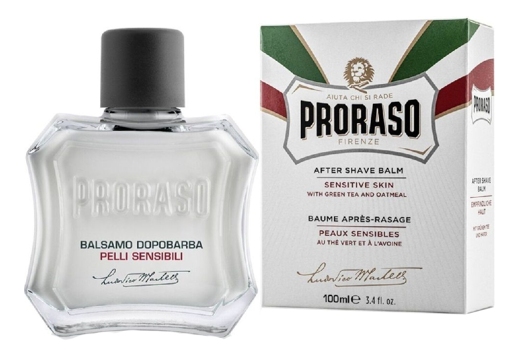 

Бальзам после бритья Зеленый чай и овес Crema Liquida Dopobarba Anti-Irritazione 100мл (400581)