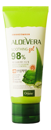 

Успокаивающий гель с натуральным соком алоэ вера Aloe Vera Soothing Gel 98%: Гель 100г, Успокаивающий гель с натуральным соком алоэ вера Aloe Vera Soothing Gel 98%