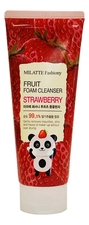 Milatte Пенка для умывания с экстрактом клубники Fashiony Fruit Foam Cleanser Strawberry 150мл