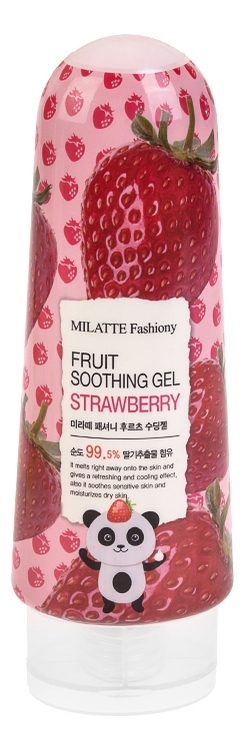 Гель многофункциональный для лица и тела Fashiony Fruit Soothing Gel Strawberry 200г