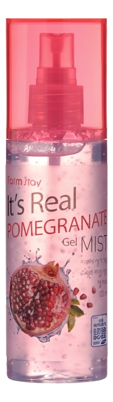 Гель-спрей для лица с экстрактом граната It's Real Gel Mist Pomegranate 120мл