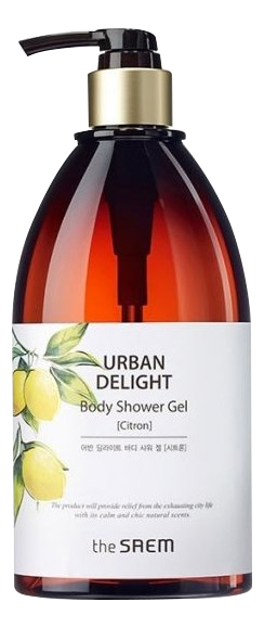 Гель для душа Urban Delight Body Shower Gel Citron 400мл