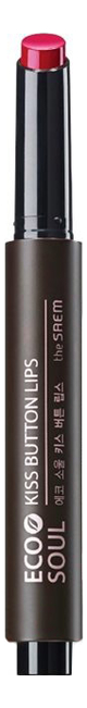 

Помада для губ матовая Eco Soul Kiss Button Lips Matte 2г: 07 Retro Red, Помада для губ матовая Eco Soul Kiss Button Lips Matte 2г